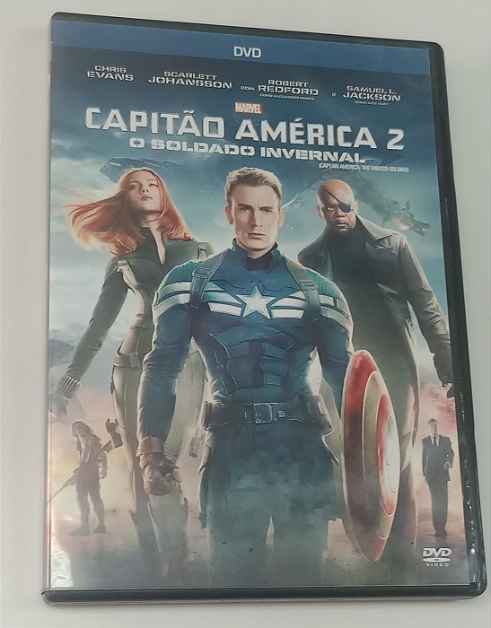 Dvd Capitão América 2: o Soldado Invernal Editora Irmãos Russo [seminovo]