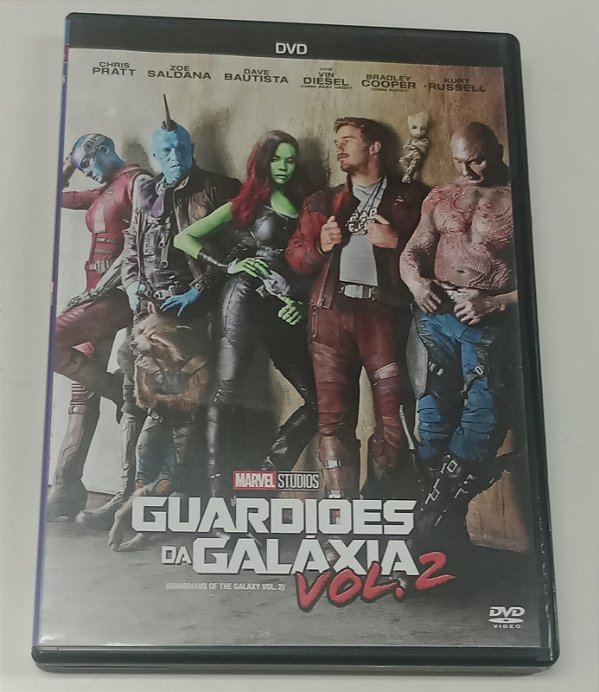 Dvd Guardiões da Galáxia Vol. 2 Editora James Gunn [usado]