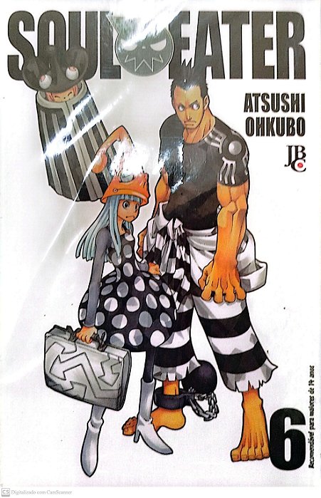 Gibi Soul Eater #6 Autor (2013) [seminovo]