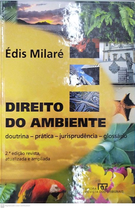 Livro Direito do Ambiente Autor Milaré, Édis (2001) [seminovo]