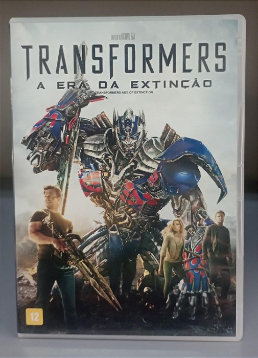 Dvd Transformers: a Era da Extinção Editora Michael Bay [seminovo]