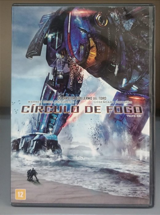 Dvd Círculo de Fogo Editora Guillermo Del Toro [seminovo]