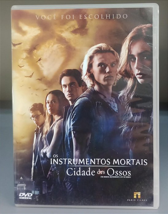 Dvd os Instrumentos Mortais: Cidade dos Ossos Editora Harald Zward [usado]
