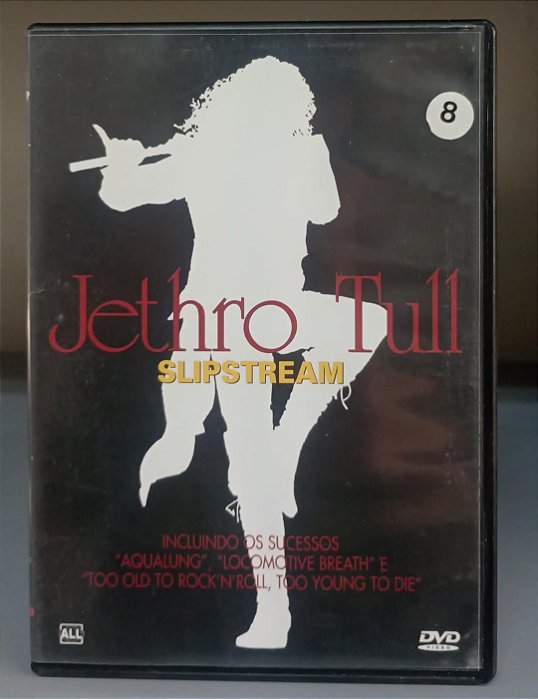 Dvd Jethro Tull - Slipstream Editora [usado]