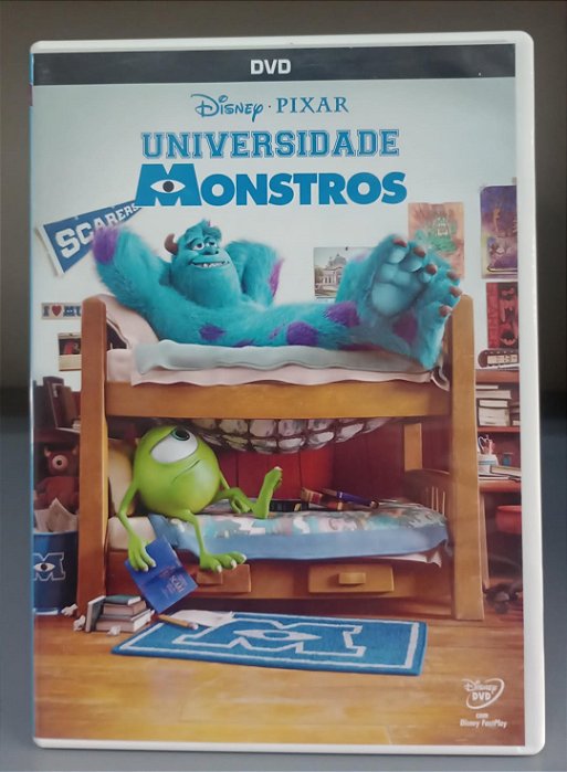 Dvd Universidade Monstros Editora Dan Scanlon [seminovo]
