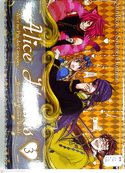 Gibi Alice Hearts #3 Autor (2016) [seminovo]