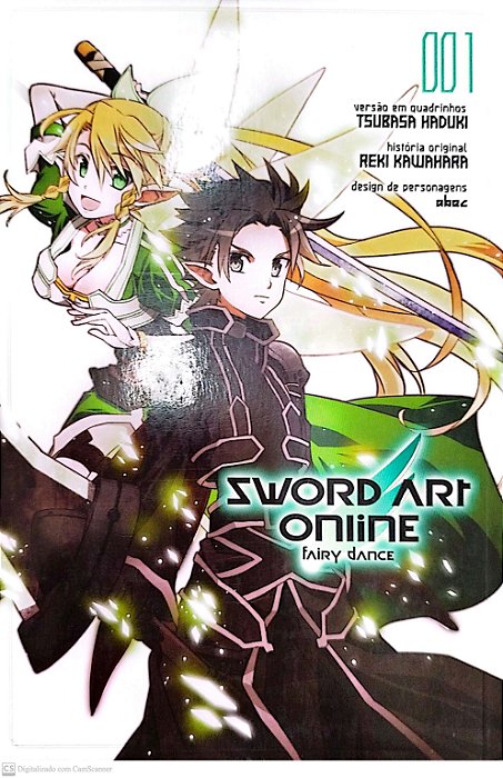 Gibi Sword Art Online - Fairy Dance #1 Autor (2015) [seminovo]