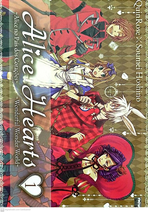 Gibi Alice Hearts #1 Autor (2015) [seminovo]