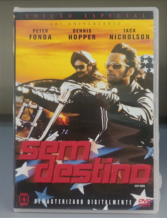 Dvd sem Destino Editora Dennis Hopper [seminovo]