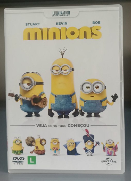 Dvd Minions Editora Pierre Coffin/kyle Balda [seminovo]