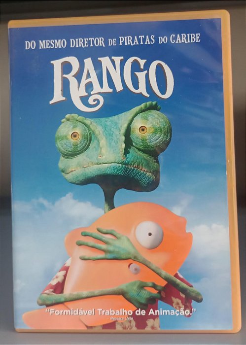 Dvd Rango Editora Gore Verbinski [seminovo]