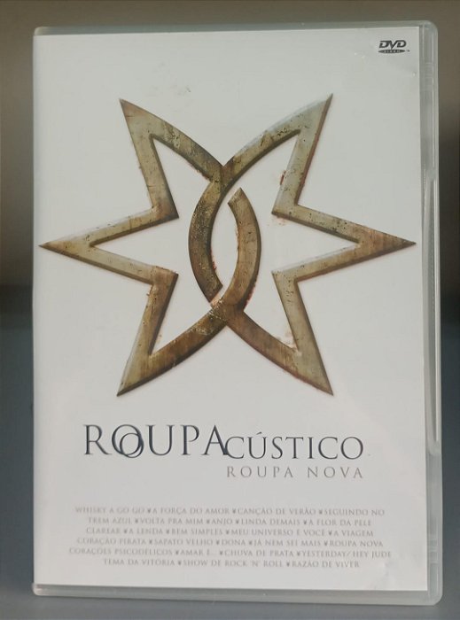 Dvd Roupa Nova - Acústico Editora Rodrigo Carrelli [seminovo]