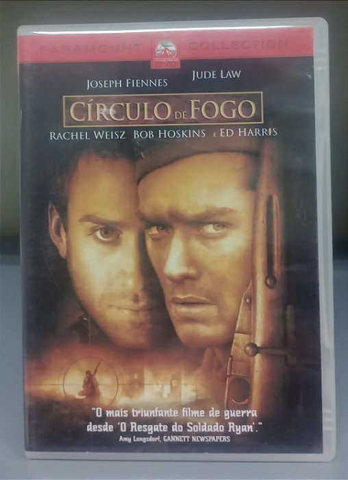 Dvd Círculo de Fogo (2001) Editora Jean-jacques Annaud [usado]