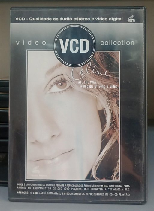 Dvd Celine Dion - All The Way... a Decade Of Song & Video Editora [usado]