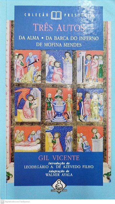Livro Três Autos Autor Vicente, Gil (1996) [usado]