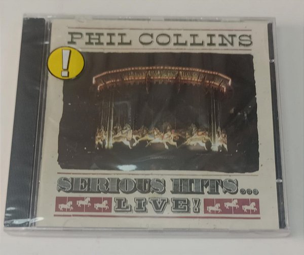Cd Serious Hits... Live ! Interprete Phil Collins (1990) [novo]