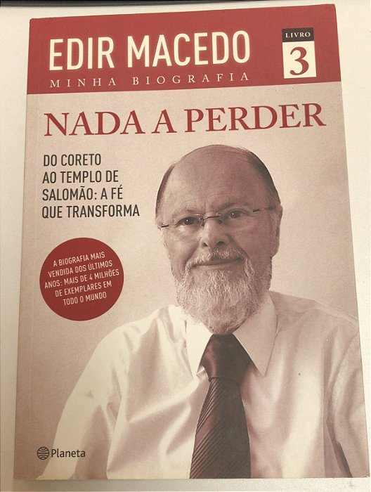 Livro Nada a Perder - Livro 3 Autor Macedo, Edir (2014) [usado]