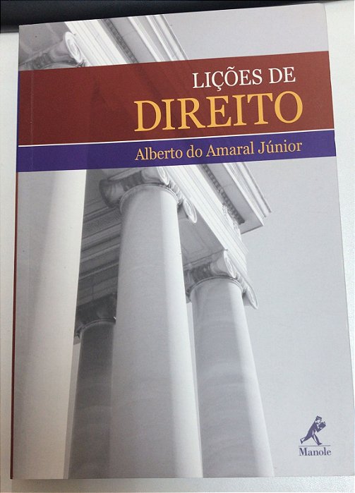 Livro Lições de Direito Autor Júnior , Alberto do Amaral (2011) [usado]