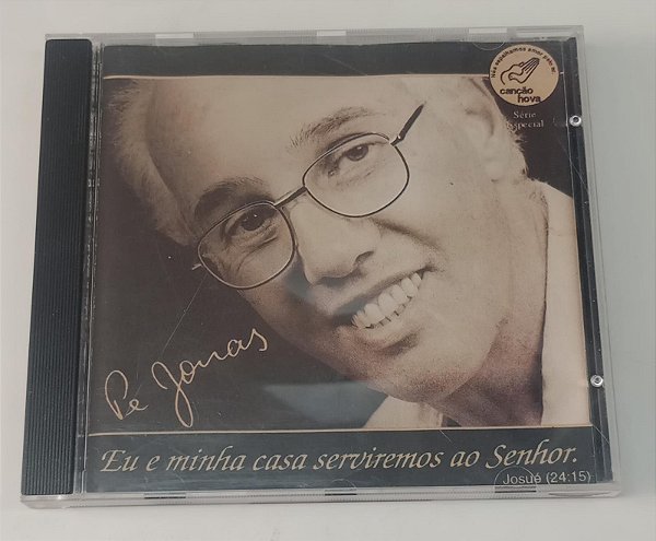 Cd Eu e Minha Casa Serviremos ao Senhor Interprete Padre Jonas Abib e Vários [usado]