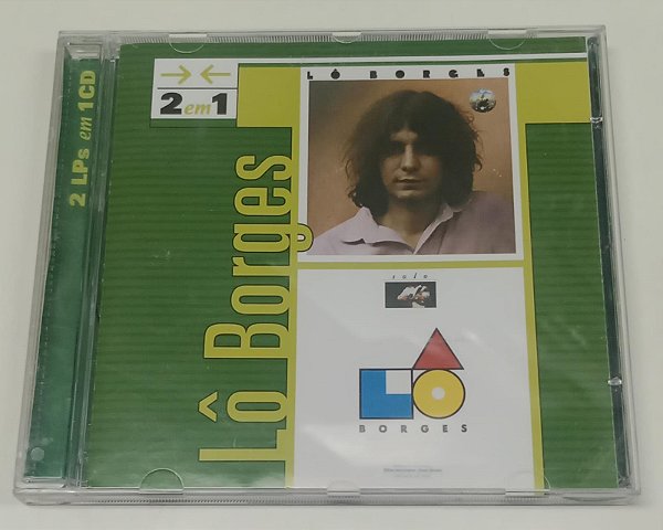 Cd Lô Borges - 2 em 1 Interprete Lô Borges (2003) [usado]