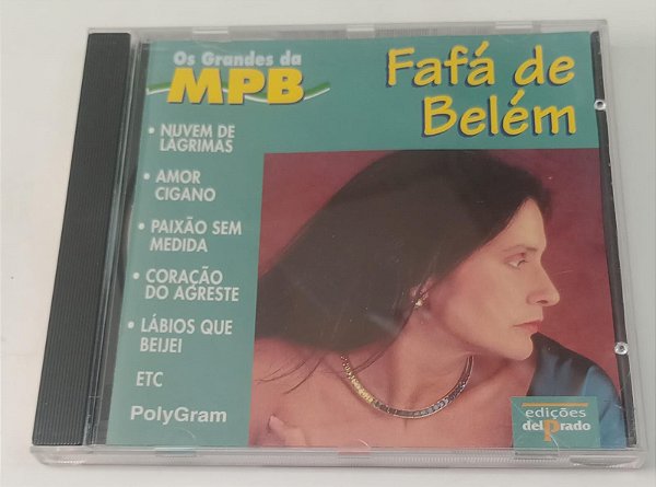 Cd Fafá de Belém - os Grandes da Mpb Interprete Fafá de Belém (1997) [usado]