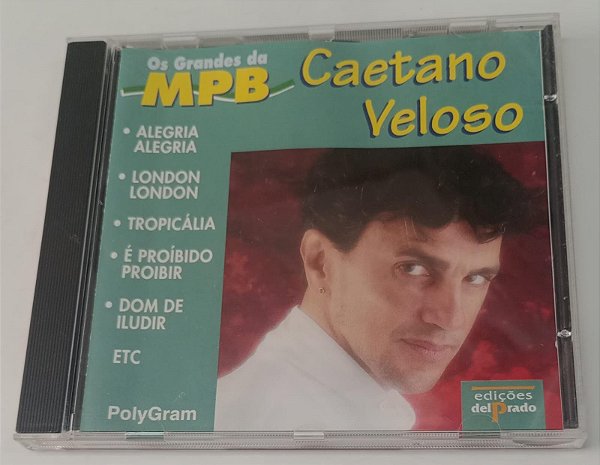 Cd Caetano Veloso - os Grandes da Mpb Interprete Caetano Veloso (1996) [usado]