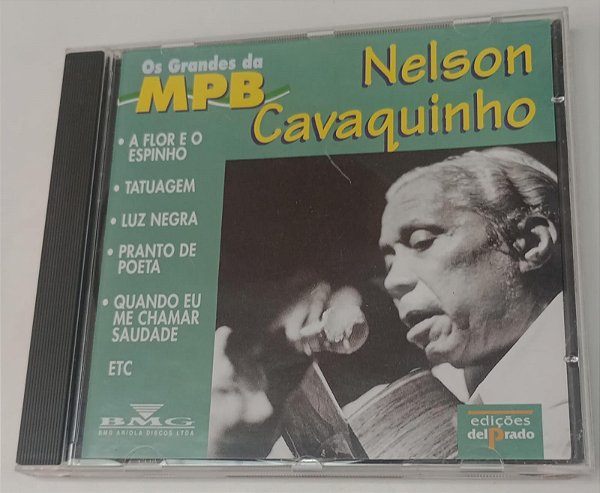 Cd Nelson Cavaquinho - os Grandes da Mpb Interprete Nelson Cavaquinho (1997) [usado]