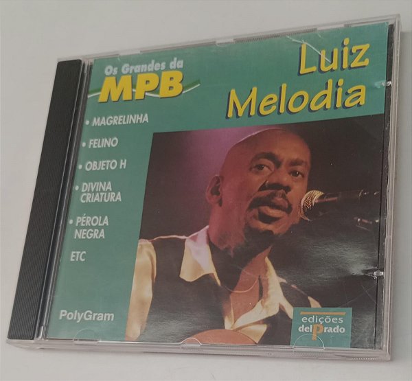 Cd Luiz Melodia - os Grandes da Mpb Interprete Luiz Melodia (1997) [usado]