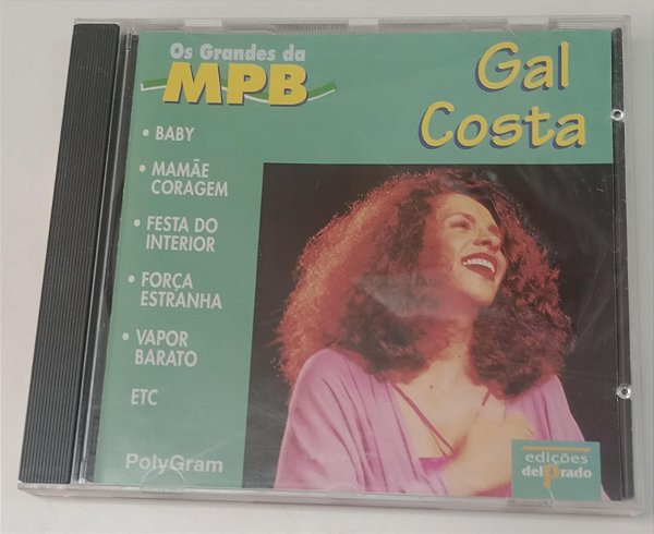 Cd Gal Costa - os Grandes da Mpb Interprete Gal Costa (1996) [usado]