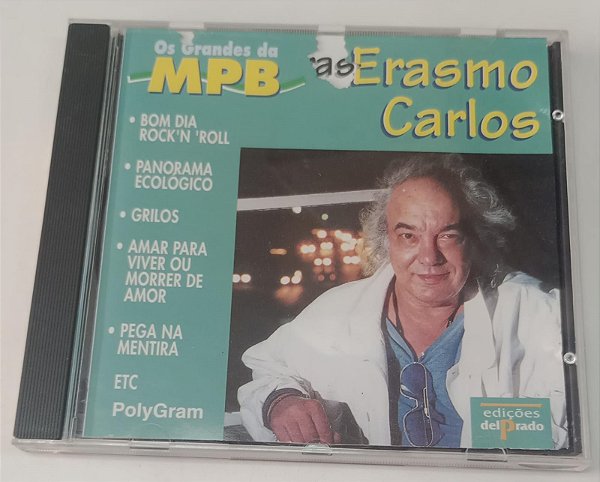 Cd Erasmo Carlos - os Grandes da Mpb Interprete Erasmo Carlos (1997) [usado]