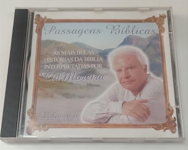 Cd Passagens Bíblicas com Cid Moreira - Vol. 6 Deuteronômio Interprete Cid Moreira [usado]