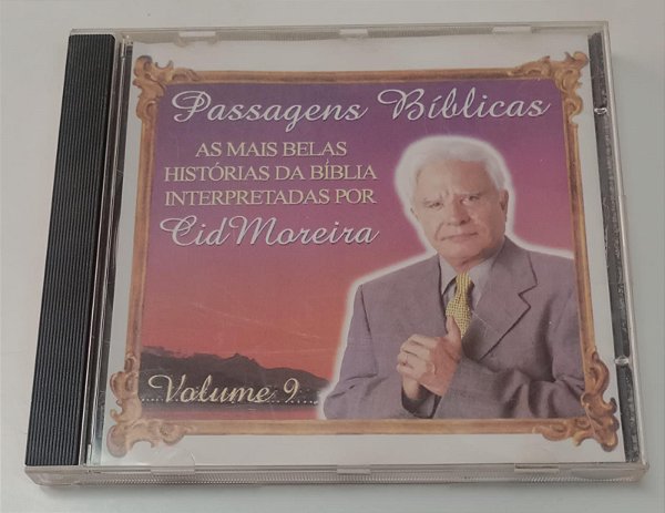 Cd Passagens Bíblicas com Cid Moreira - Vol. 9 Reis 1 Interprete Cid Moreira [usado]