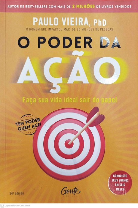 Livro o Poder da Ação Autor Vieira, Paulo (2021) [seminovo]