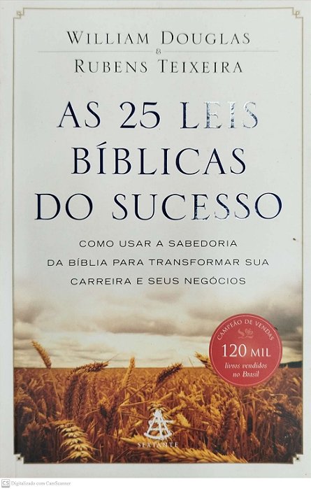 Livro as 25 Leis Bíblicas do Sucesso Autor Douglas, William (2012) [seminovo]