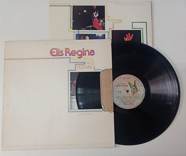 Disco de Vinil Elis Regina - 1982 Montreux Jazz Festival: Gravações Inéditas Interprete Elis Regina (1982) [usado]