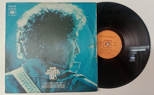 Disco de Vinil Bob Dylan - 1975 Bob Dylan''s Greatest Hits Interprete Bob Dylan (1975) [usado]