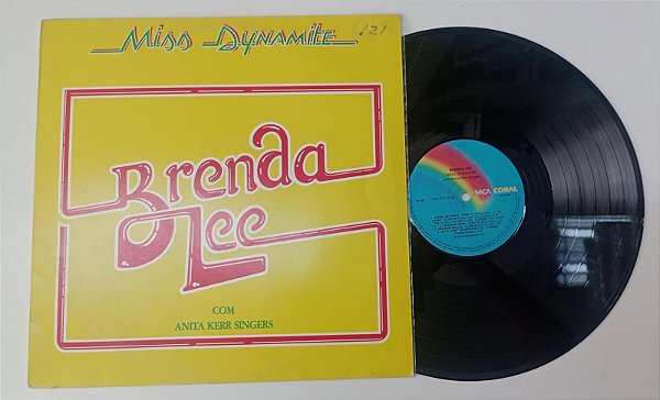 Disco de Vinil Brenda Lee e Anita Kerr Singers - Miss Dynamite Interprete Brenda Lee, Anita Kerrsingers (1983) [usado]