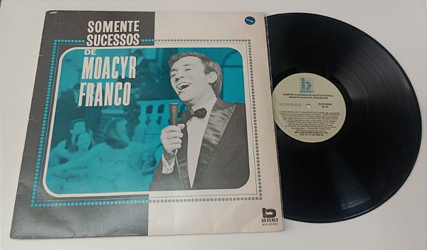 Disco de Vinil Moacyr Franco - 1991 Somente Sucessos de Moacyr Franco Interprete Moacyr Franco (1991) [usado]