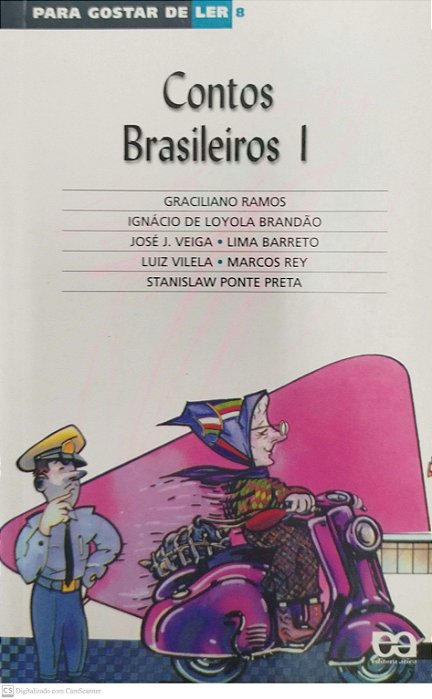 Livro Contos Brasileiros I - para Gostar de Ler 8 Autor Vários (2003) [usado]