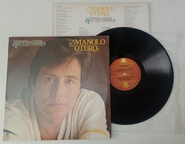 Disco de Vinil Manolo Otero - 1983 Septiembre Interprete Manolo Otero (1983) [usado]