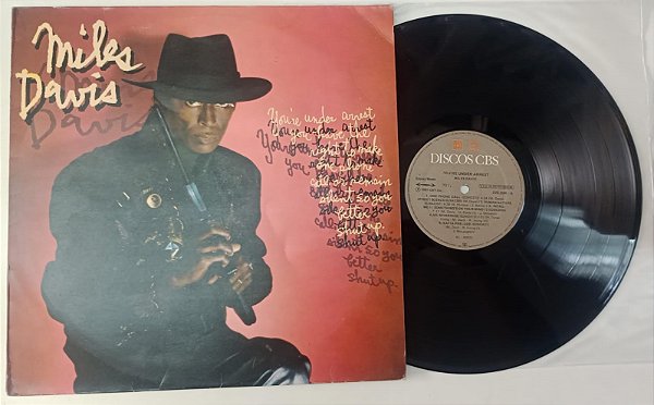 Disco de Vinil Miles Davis - 1985 You''re Under Arrest Interprete Miles Davis (1985) [usado]