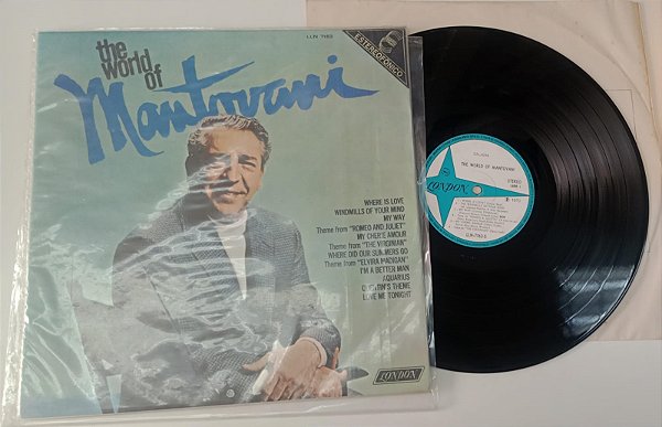 Disco de Vinil Mantovani e Orquestra - 1970 The World Of Mantovani Interprete Mantovani e Orquestra (1970) [usado]