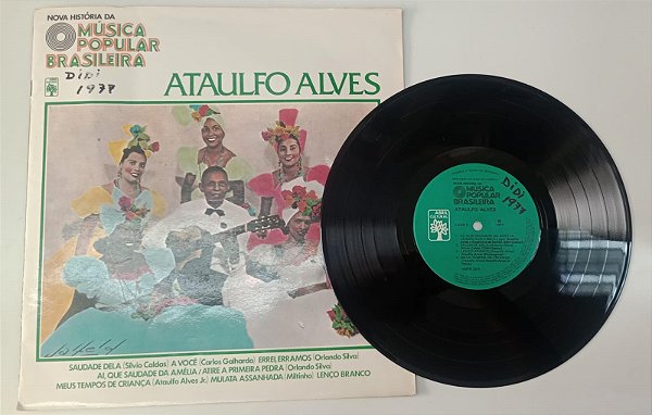 Disco de Vinil Ataulfo Alves - 1977 Nova História da Música Popular Brasileira Interprete Ataulfo Alves (1977) [usado]