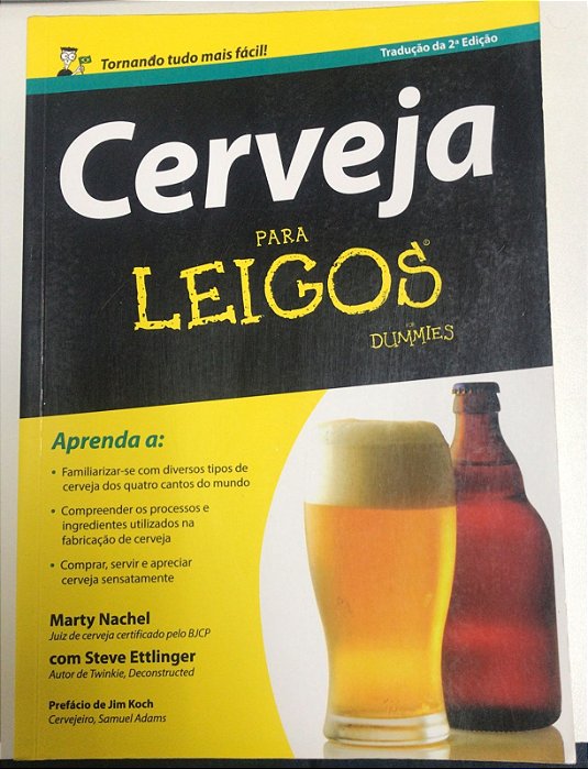 Livro Cerveja para Leigos Autor Nachel, Marty (2013) [usado]