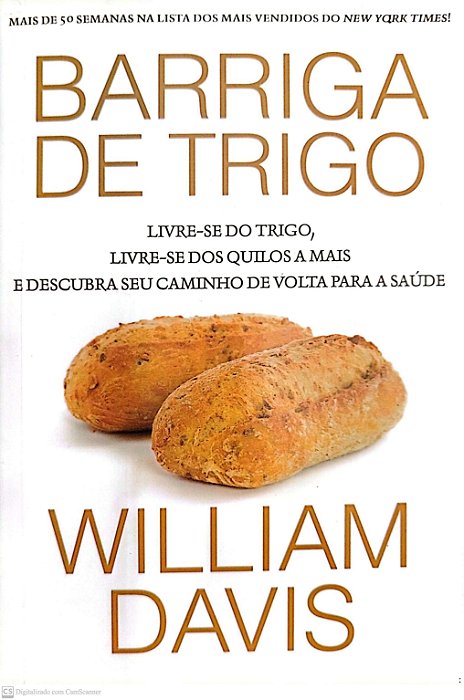 Livro Barriga de Trigo Autor Davis, William (2014) [seminovo]