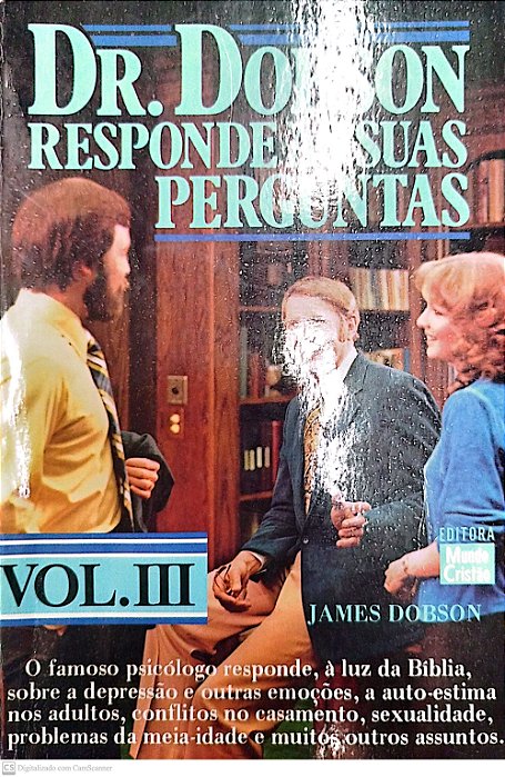 Livro Dr. Dobson Responde Às suas Perguntas Vol. Iii Autor Dobson, James (1993) [usado]
