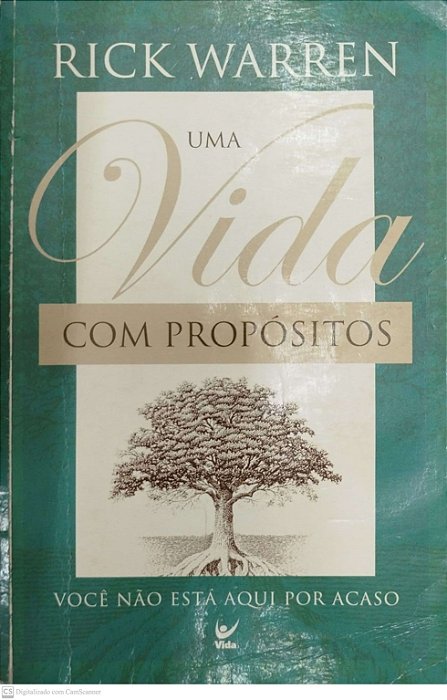 Livro Uma Vida com Propósitos Autor Warren, Rick (2003) [usado]