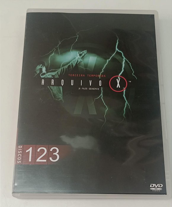 Dvd Arquivo X - Terceira Temporada (disco 1, 2 e 3) Editora Chris Carter [usado]
