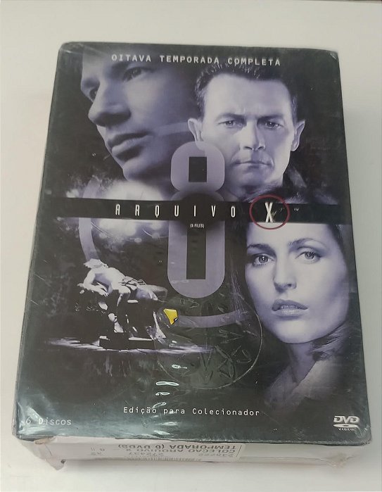 Dvd Arquivo X - Oitava Temporada Editora Chris Carter [novo]
