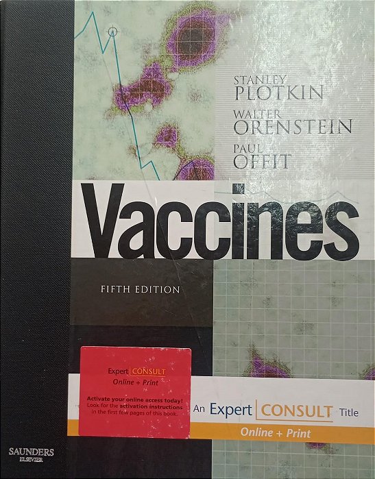 Livro Vaccines [fifth Editon] Autor Plotkin, Stanley (2008) [seminovo]